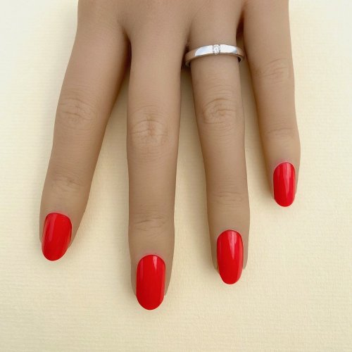 18ct. White Gold Channel Set Single Diamond Ring.