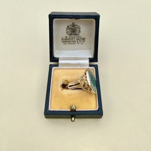 Antique 9ct. Yellow Gold Seal / Fob with Roman Intaglio.