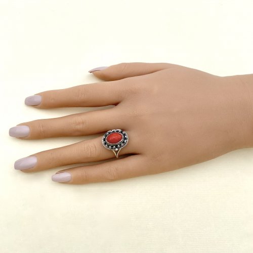 Vintage Silver Poison Ring.