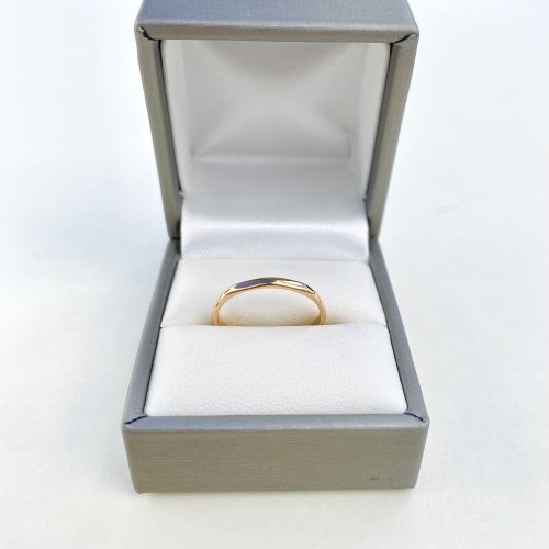 22ct. Yellow Gold Octagonal Ring / Wedding Band. 