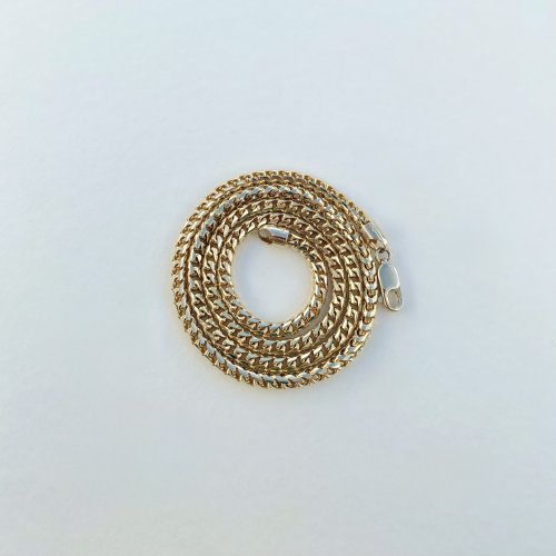 14ct. Gold Spiga Wheat Chain Necklace. 50 gms. NEW IN STOCK. SOLD.