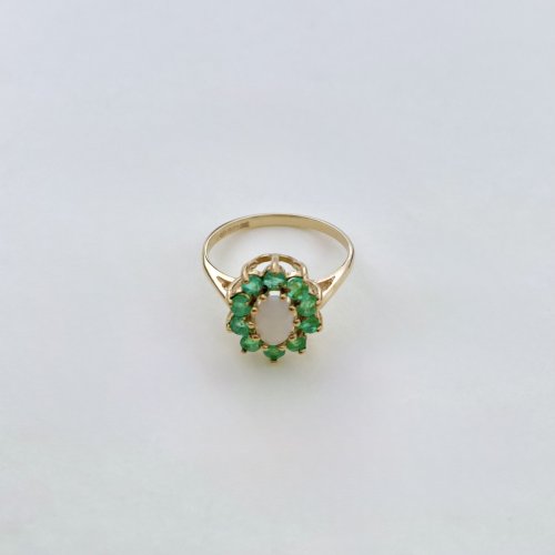Hallmarked 9ct. Gold Opal Ring. NEW IN STOCK.