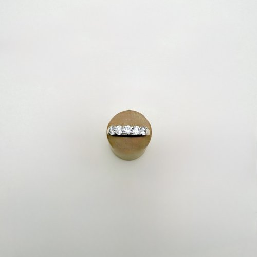 14ct. Yellow Gold 5-Stone Diamond Ring. SOLD.