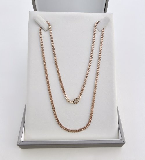 9ct. Gold Curb Link Chain 18½