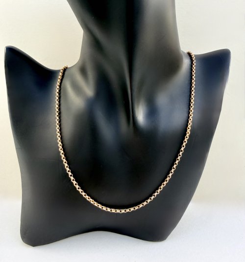 Antique / Victorian 9ct. Gold Belcher Chain 19