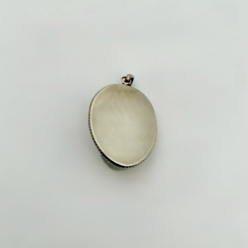 Buddha Head Pendant - Brass setting. NEW IN STOCK.