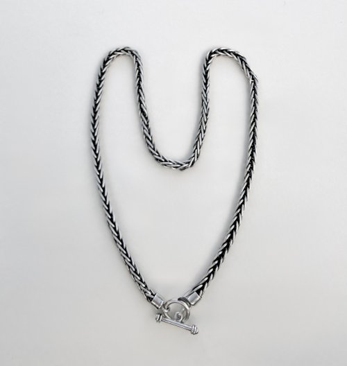 Silver 18½" Foxtail Chain. NEW STOCK.