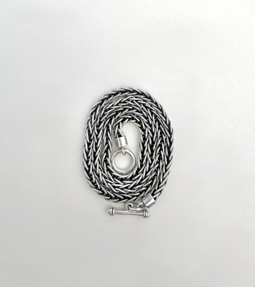 Silver 18½" Foxtail Chain. NEW STOCK.