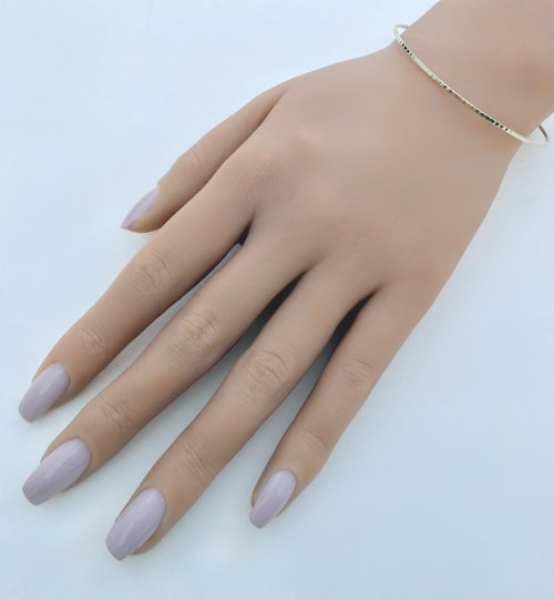 Hallmarked Italian Slim 9ct. Yellow Gold Bangle. NEW STOCK.