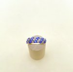 9ct. Gold Tanzanite &amp; Diamond Ring.