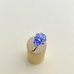 9ct. White Gold Tanzanite Ring.