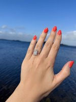 18ct. Gold Diamond Art Deco Ring. Circa 1930&#039;s. SUBSTANTIAL DISCOUNT applied Aug. 25. 