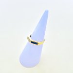 18ct. Gold Diamond and Sapphire Ring.
