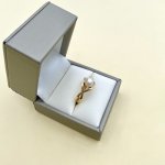 9ct. Gold Cultured Pearl Ring.  SOLD.