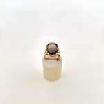 Vintage 9ct. Gold Quartz Ring.