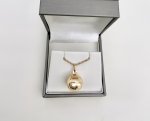 9ct. Gold Football Pendant - Fully Hallmarked.