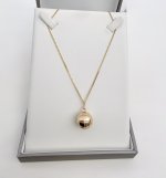 9ct. Gold Football Pendant - Fully Hallmarked.
