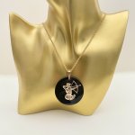 Hallmarked 9ct. Gold Sagittarius Pendant. SOLD.