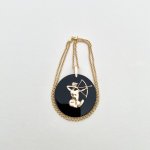 Hallmarked 9ct. Gold Sagittarius Pendant. SOLD.