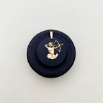 Hallmarked 9ct. Gold Sagittarius Pendant. SOLD.