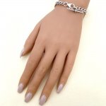Antique Silver Link Bracelet. SOLD.