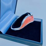Handcrafted Silver &amp; Enamel Bangle.  SOLD