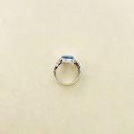 Vintage Silver Lapis Lazuli Ring.