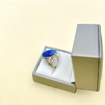Vintage Silver Lapis Lazuli Ring.