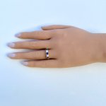 18ct. Gold Sapphire &amp; Diamond Ring. 
