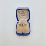 18ct. Gold Sapphire &amp; Diamond Ring. 