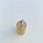18ct. White Gold Half Eternity Ring / Baguette Diamonds.