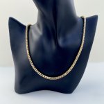 14ct. Gold Spiga Wheat Chain Necklace. 50 gms. NEW IN STOCK. SOLD.