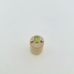 9ct. White Gold Peridot &amp; Diamond Ring. NEW IN STOCK.