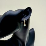 Hallmarked 9ct. Gold Opal Earrings. NEW STOCK.