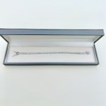 Sparkling Silver Tennis Bracelet. NEW STOCK.