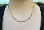 Antique / Victorian 9ct. Gold Belcher Chain 17¼” NEW STOCK.