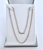 Antique / Victorian 9ct. Gold Belcher Chain 19