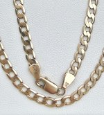 9ct. Yellow Gold 21" Curb Link Chain. NEW STOCK.