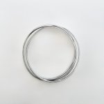 Sterling Silver Intertwined 3-Band Bangle. NEW STOCK.