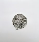 Vintage Silver Curb Link Chain 24