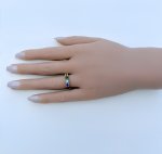 9ct. Yellow Gold Multi-Gemstone Ring. NEW STOCK.